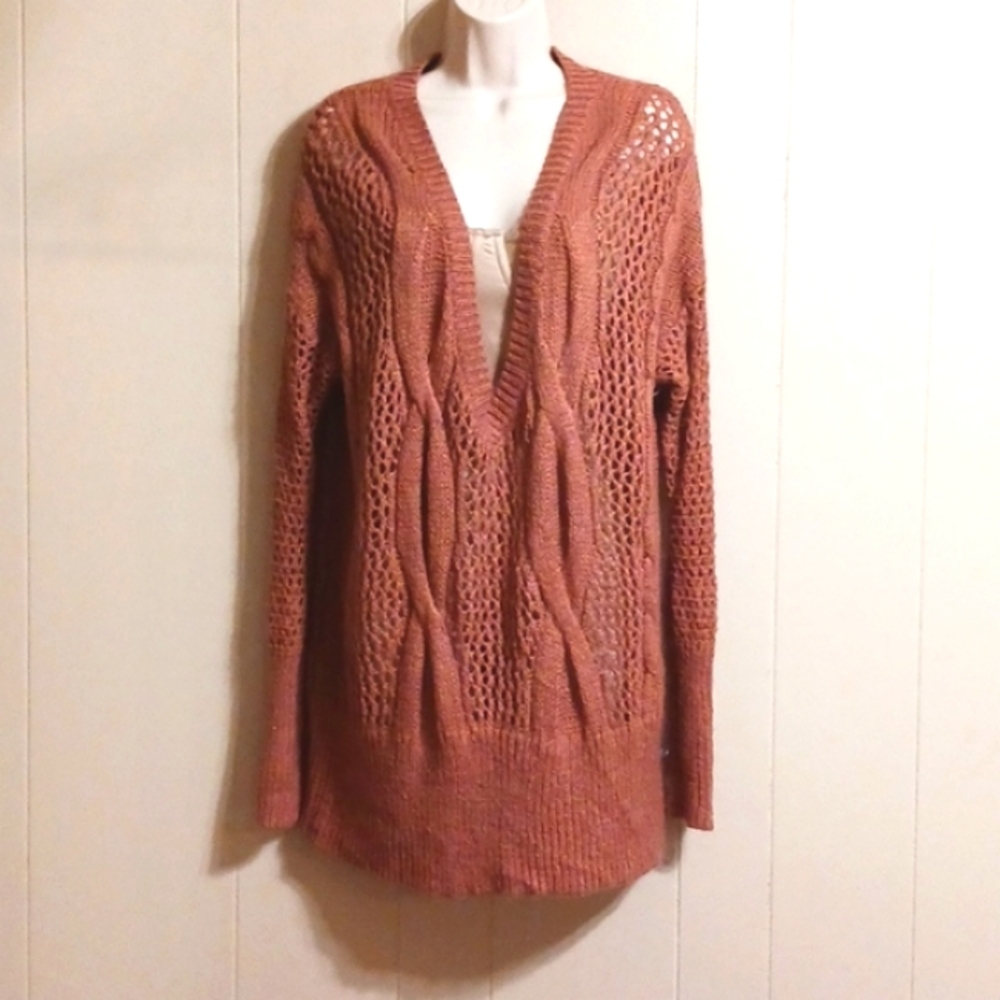 Anthropologie Oversized Mohair Knit Sweater by Kimchi Blue